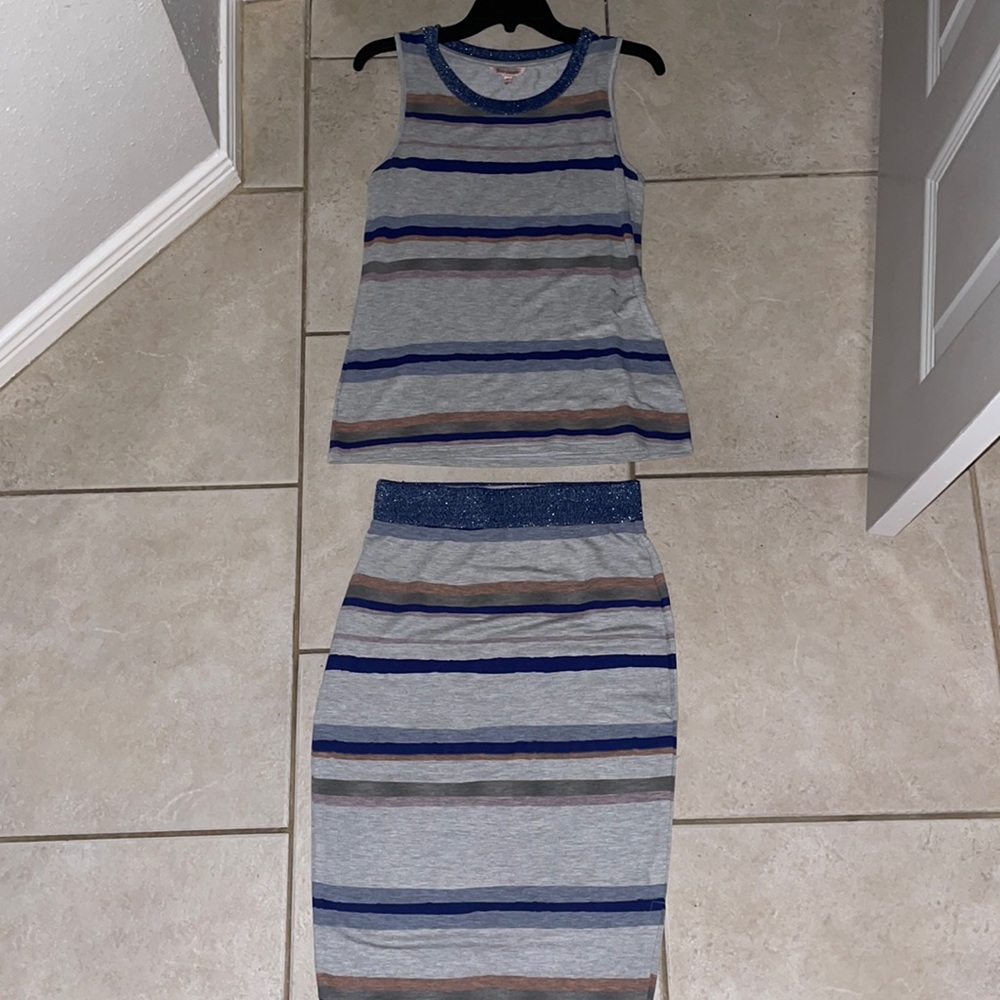 Juicy couture striped set